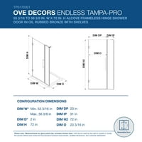 Ove Decors Tampa-pro 56 אינץ