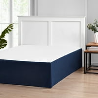 עמודי תווך כחול פס מיטת בשקית שמיכת סט עם גיליונות, מלא
