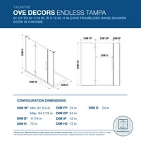 Ove Decors Tampa 64- אינץ