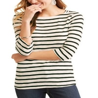 חולצת טריקו של שרוול צווארון קל משקל של נשים
