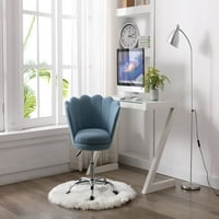 מודרני פשתן מסתובב מעטפת בית משרד שולחן כיסא, גובה מתכוונן 360 מסתובב לסלון מחקר חדר שינה