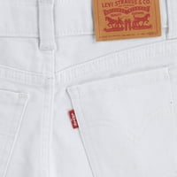 חברת הבנות של לוי ג'ינס מקצרים מכנסיים קצרים, מידות 4-16