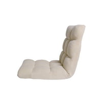 כיסא כורסה מיקרו -פלאש בז ' - מילוי קצף, מסגרת צינור פלדה, ללא זרוע