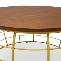 שולחן קפה תיל מאת דרו בארימור פרח בית