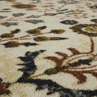 מוהוק ביתי וולף שטיח אזור מודפס, קרם, 2 '8'