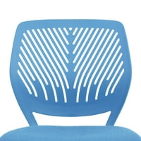 משימה משרד כיסאות שולחן כיסא עם מתכוונן גובה וסיבוב-כחול