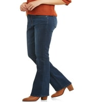 מכנסי ג'ינס רזים של נשים