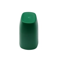 עמוד התווך - כוס פלסטיק מרובעת ירוקה, 26 אונקיה