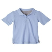 צ'רוקי בנים 4- בית ספר אחיד שרוול קצר חולצת פולו חולצה