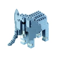 בריק-לבנים דגם דגם פיל תלת מימד ערכת בניית לבנים