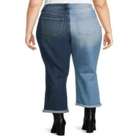 אין גבולות ג'ינס של ג'וניורס בגודל גודל עולה גודל מפותל