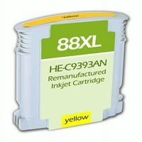 מחסנית מדפסת 88XL מיוצרת מחדש, צהוב, תשואה גבוהה