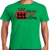 גרפי אמריקה חגיגי חג המולד חג באפלו משובץ גברים של גרפי חולצה אוסף